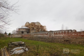 Масштабные строительные работы развернули в старинном монастыре XVI века на Вологодчине