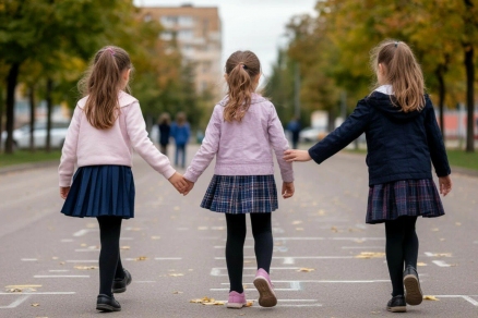 Из-за анонимных угроз в соцсетях возле школ Надыма выставили полицейские патрули