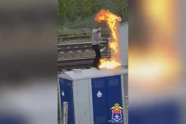 Нижегородская полиция задержала подозреваемого в поджоге на горьковской магистрали