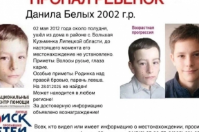 Липецкие поисковики проверили новую зацепку в деле пропавшего четырнадцать лет назад ребенка