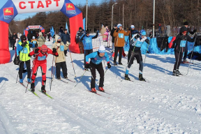 Сергей Носов: Более 300 жителей Магаданской области от четырех до 83 лет приняли участие «Лыжне России - 2026»