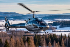 На Чукотке вертолет МЧС задействовали для доставки угля в труднодоступное село