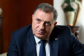 Додик после победы на выборах в Республике Сербской поблагодарил Путина, Трампа и Вучича