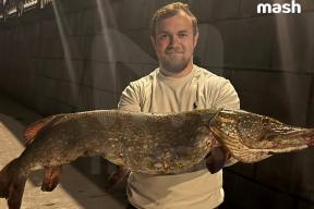 Рыбак поймал девятикилограммовую щуку в центре столицы у «Москвы-Сити»