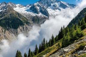 В горах Кабардино-Балкарии объявлена лавинная опасность