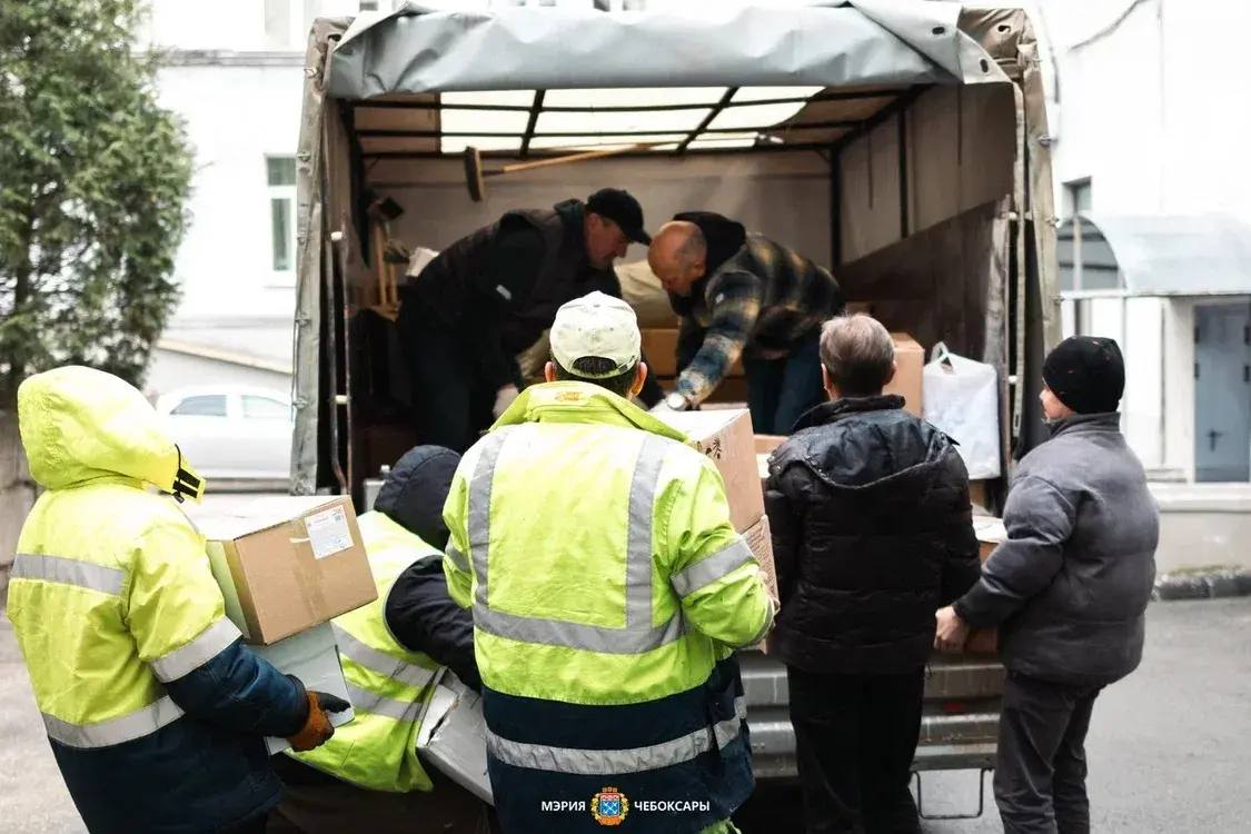 Мэр Чебоксар Станислав Трофимов: Новая партия гуманитарной помощи отправлена бойцам в Харьковскую область