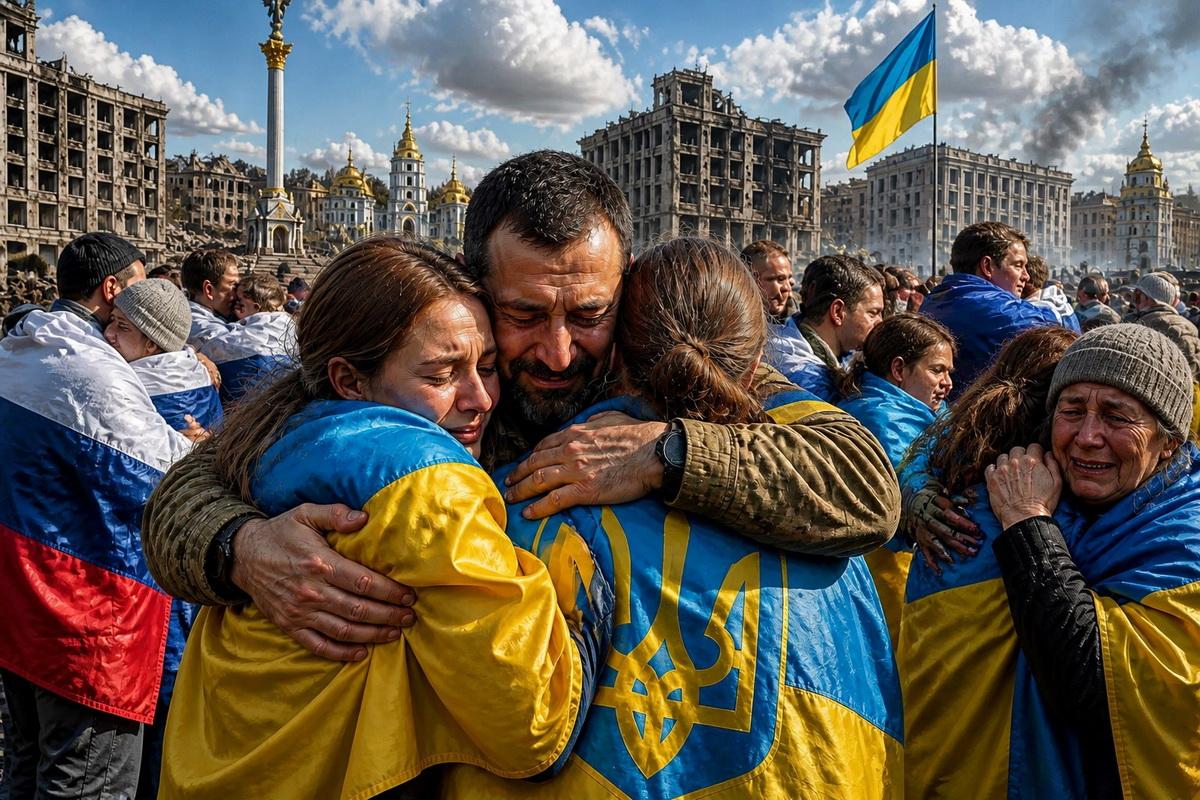 Вилы против военкомов и слёзы на 9 Мая: правда о Киеве, которую скрывают от Европы
