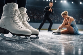 Кровь на льду: чемпионку Синицину госпитализировали после удара коньком. Когда танцы – русская рулетка