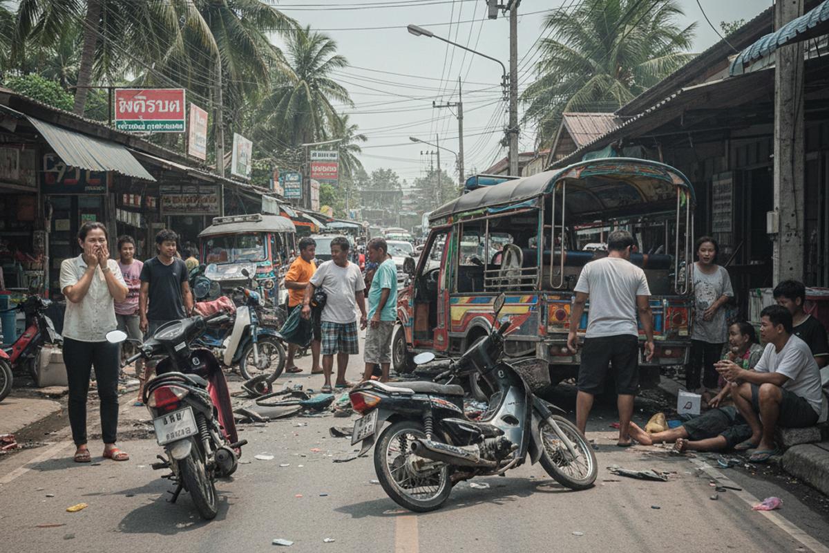 В Таиланде в новогодние праздники в авариях погибли более ста человек, включая россиянина