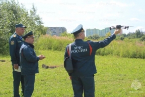 В Орле инспекторы ГИМС контролируют водоемы с помощью беспилотника
