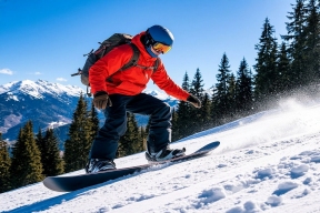 Итальянский сноубордист избежал наказания за российский символ на ОИ