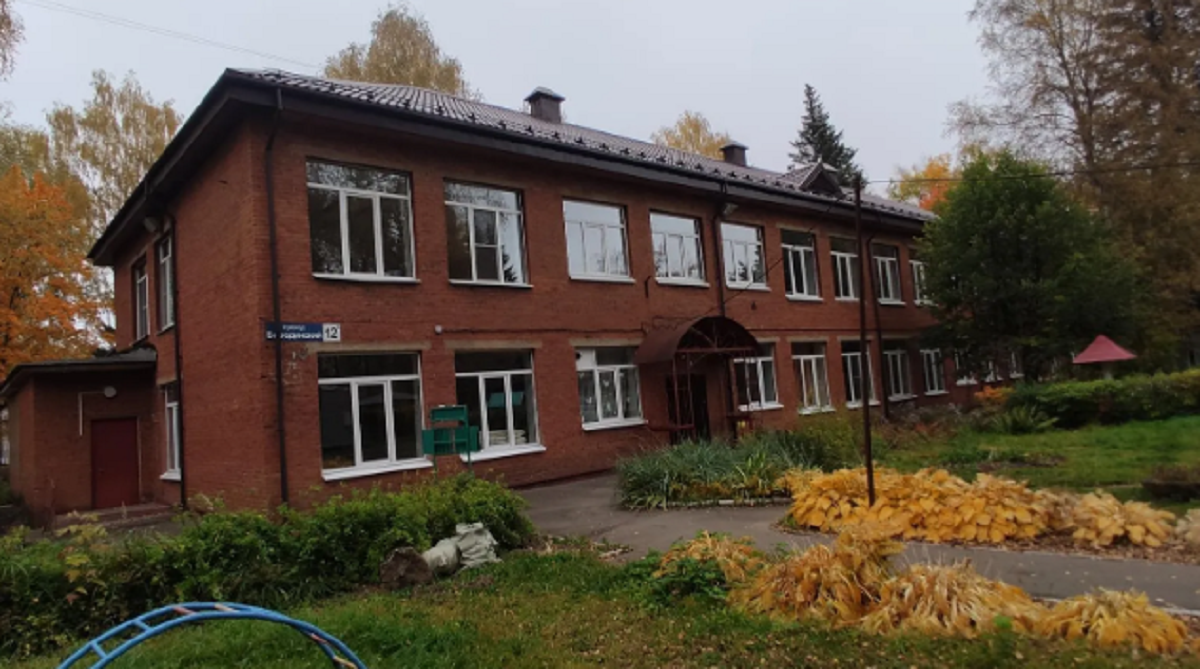 В Клину продолжается масштабная реконструкция детского сада, который работает при гимназии имени Ушинского