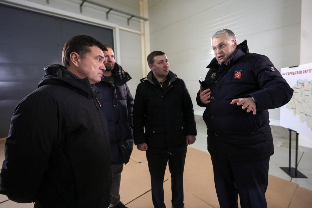 Губернатор Подмосковья Андрей Воробьев: Очистные сооружения у деревни Терново-1 в Кашире готовы на 85%, пуск запланирован на лето