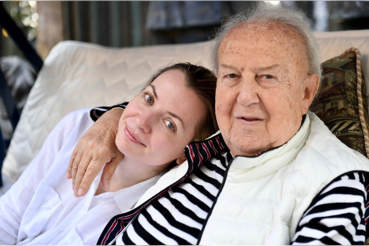 Вдова Зураба Церетели не смогла сдержать эмоций у гроба мужа