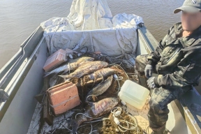 Браконьеров в Николаевском районе задержали с уловом на 500 тысяч рублей