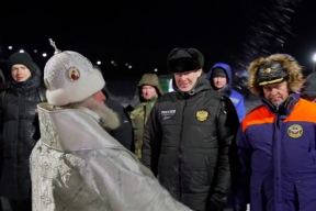 Губернатор Руслан Кухарук поздравил жителей Югры с Крещением Господним и принял участие в освящении воды