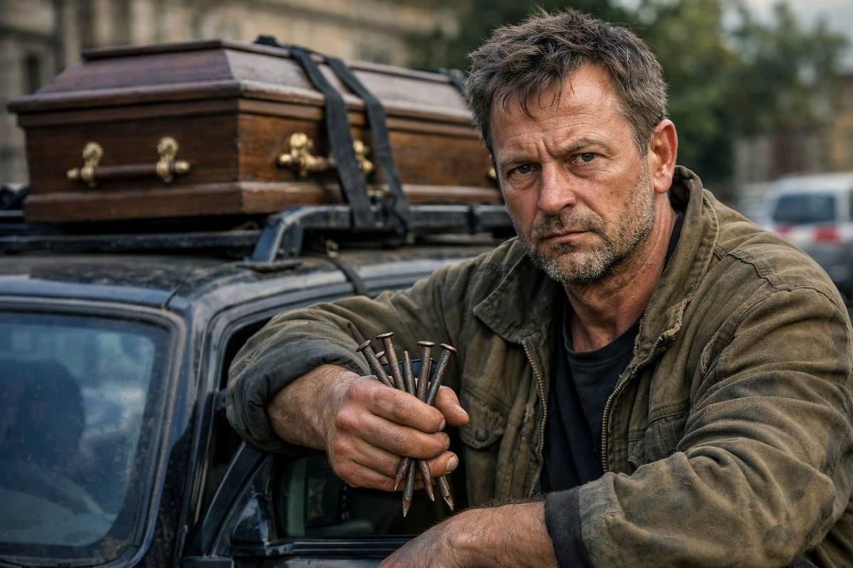 Гроб с сыном на крыше авто и гвозди в руках: За что отец из Приморского борется со следствием 7 лет