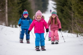 Центр поддержки одарённых детей «Спутник» в Черкесске запустил спортивную программу «Горные лыжи»