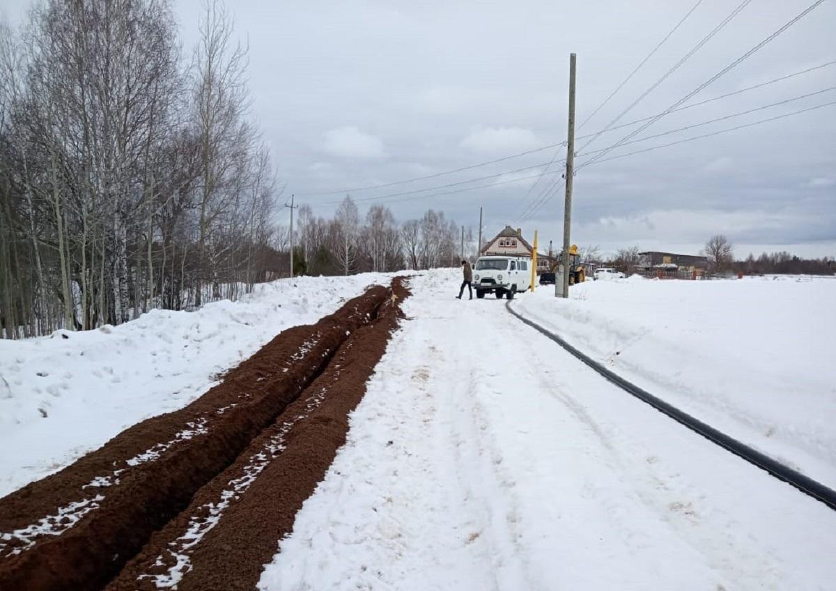 В 20 домах деревни Семеновка в Марий Эл появится голубое топливо