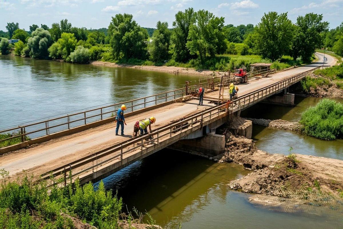 Мосты в трех районах Курской области приведут в порядок без перекрытия движения