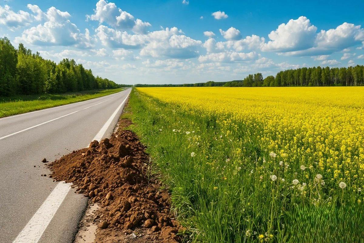 В Курской области начался ремонт участка трассы Лукьяновка – Тим – Курск – Борисоглебск