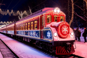 Жителей Красноярского края приглашают в передвижную резиденцию Деда Мороза