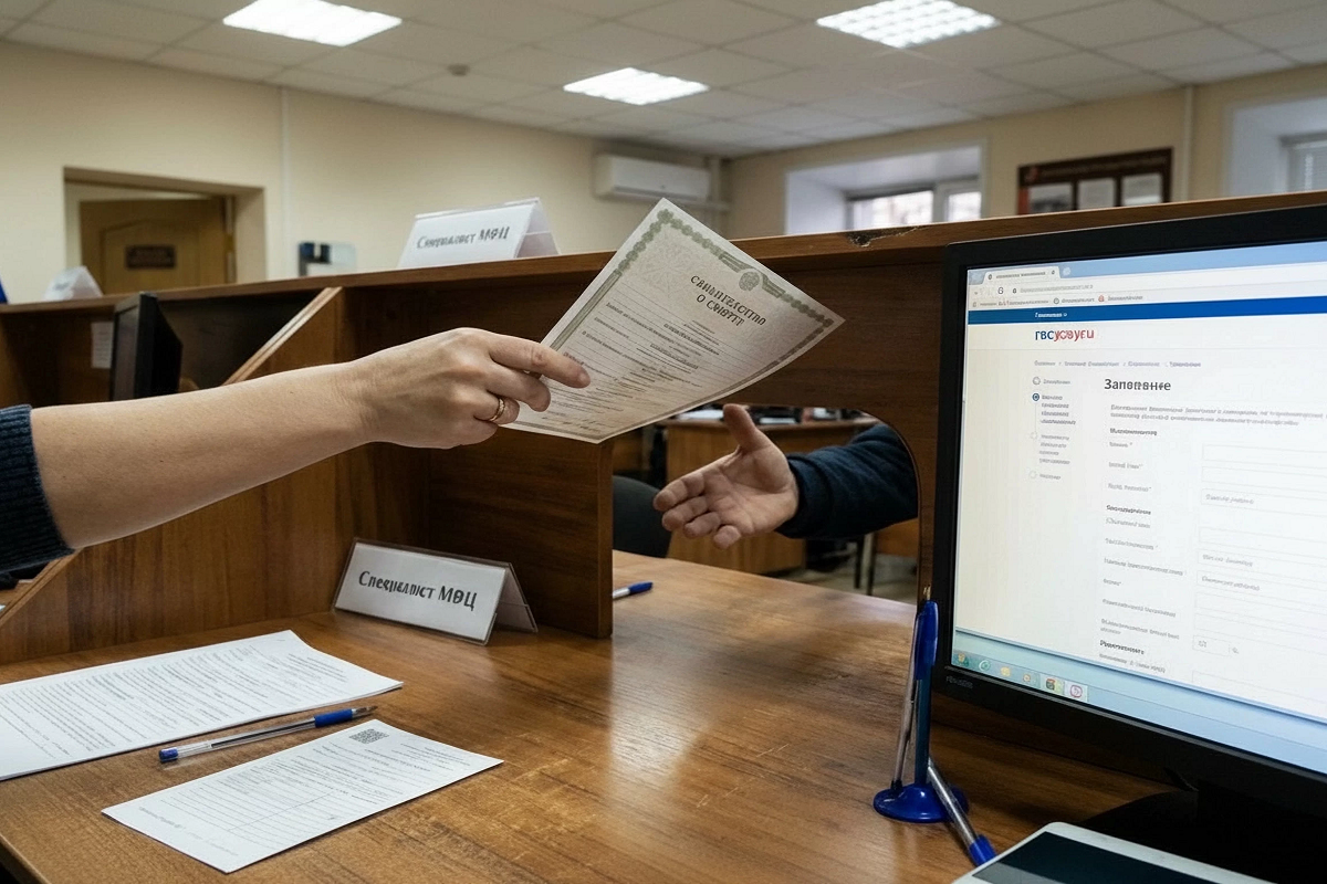 Жительница Сергиева Посада обнаружила в МФЦ запись о собственной смерти