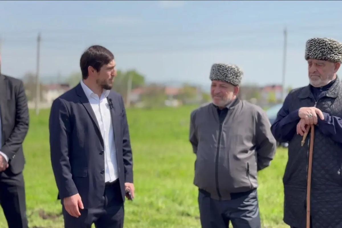 В Сунже Ингушетии началось строительство нового ФОКа для спорта и отдыха