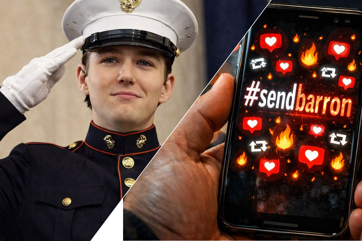 «Отправьте Бэррона!» Американцы требуют мобилизовать сына Трампа. «Южный Парк» в реальной жизни