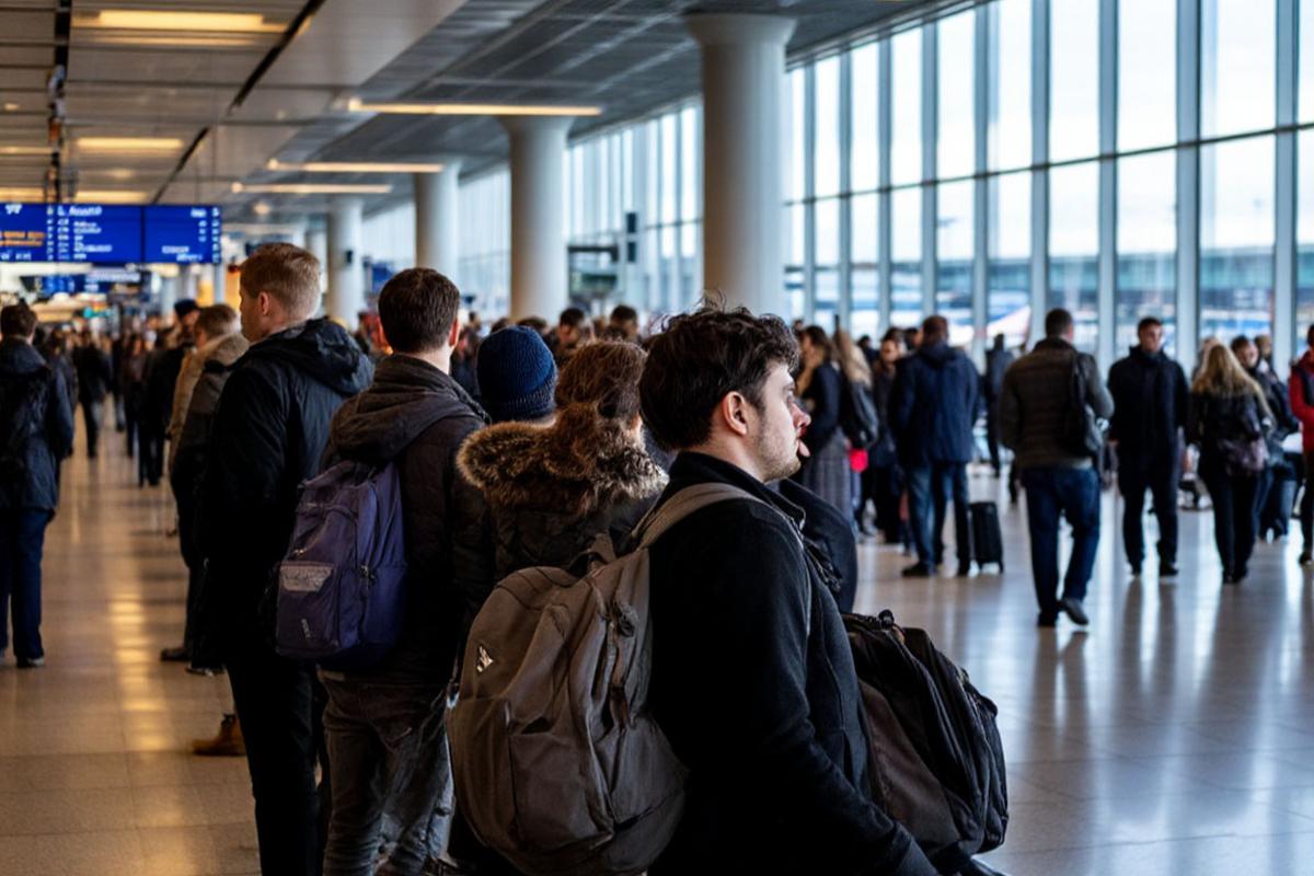 Российские туристы застряли в аэропорту Хельсинки из-за поломки самолета