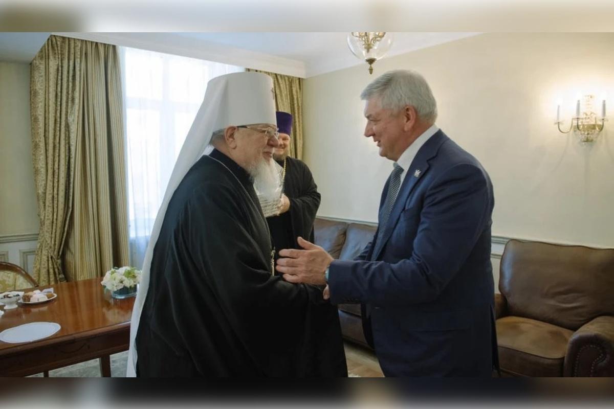 Советником губернатора Гусева станет экс-митрополит Воронежский и Лискинский Сергий