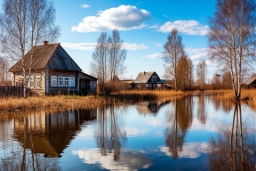 Ущерб от паводка планирую минимизировать с помощью подрыва льда