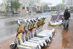 В Красноярском крае закрыли сезон электросамокатов