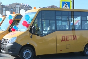 Пятнадцать школьных автобусов пополнили автопарк образовательных учреждений Ингушетии
