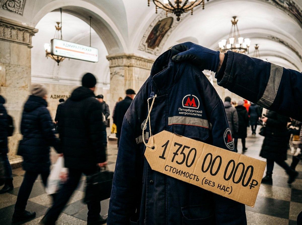 Миллиарды за чужую куртку: заплати-постирай-верни. Метро Петербурга придумало схему с формой для сотрудников