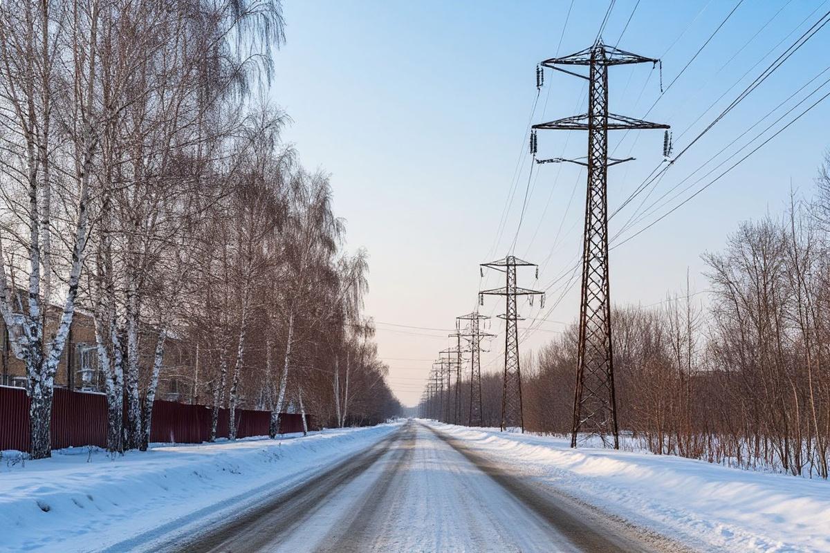 В Новосибирске из-за метели энергетики переведены на усиленный режим дежурства