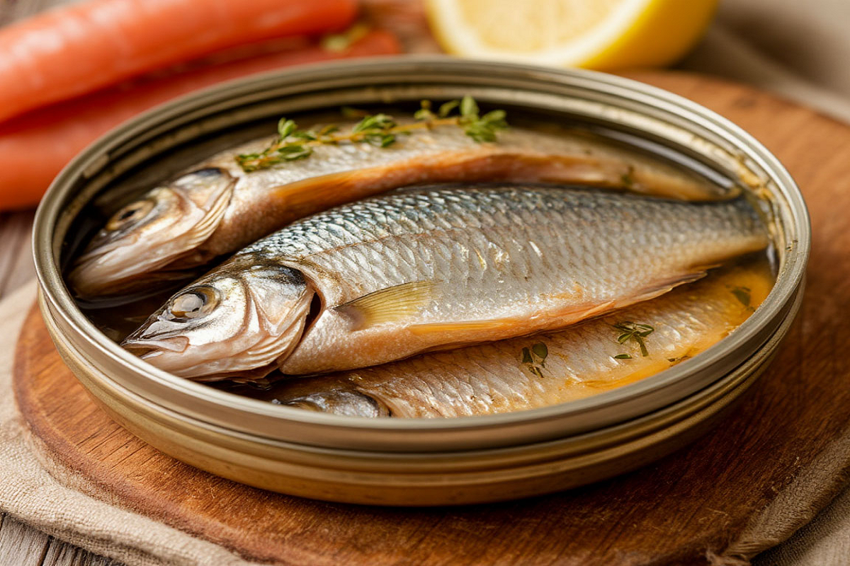 На Сахалине предприниматель поставлял в школы фальшивые рыбные консервы