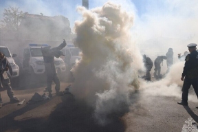 На Херсонщине сотрудники МЧС научились защищаться от химического и радиационного заражения