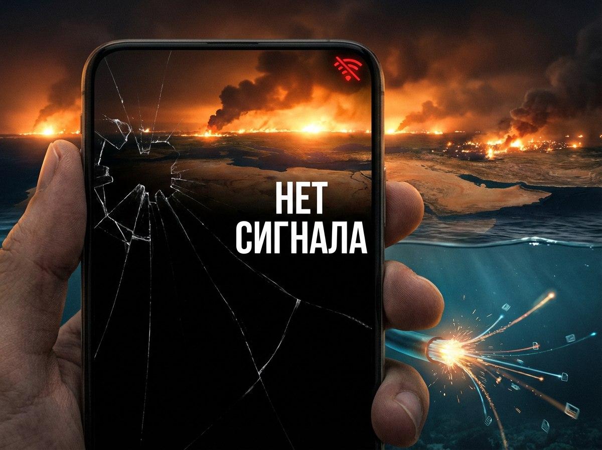 Война добралась до интернета. Тегеран держит руку на кабеле. Что будет с сетью?