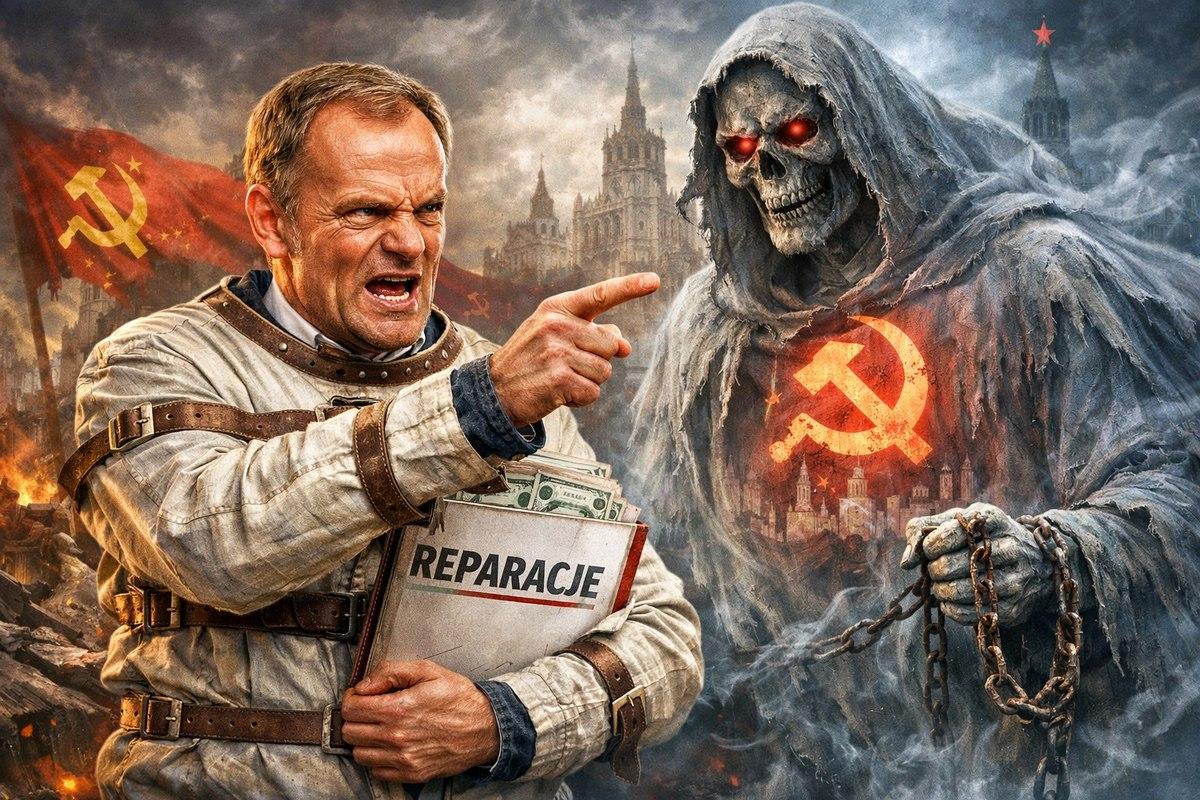 «Наугнетали» Польшу на 10 трлн долларов: Как далеко зайдут неадекватные фантазии Туска?