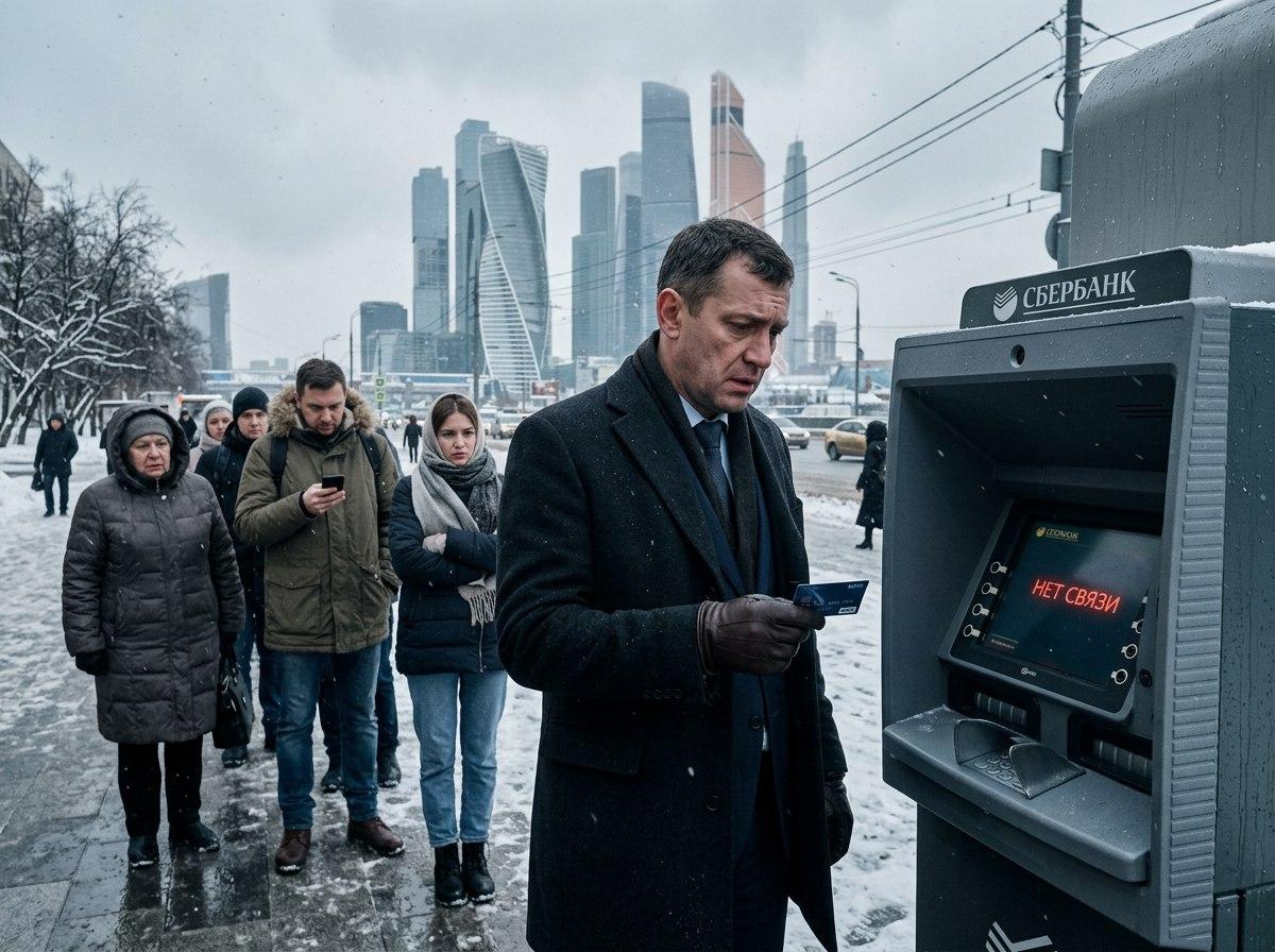 Карту не принимают, банкомат не работает. Москва без интернета: когда связь вернется в столицу?