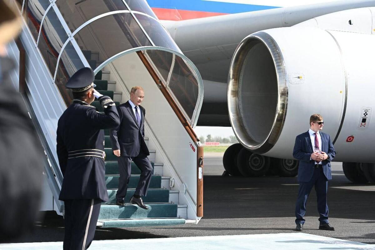 Putin arrives in Astana for SCO summit