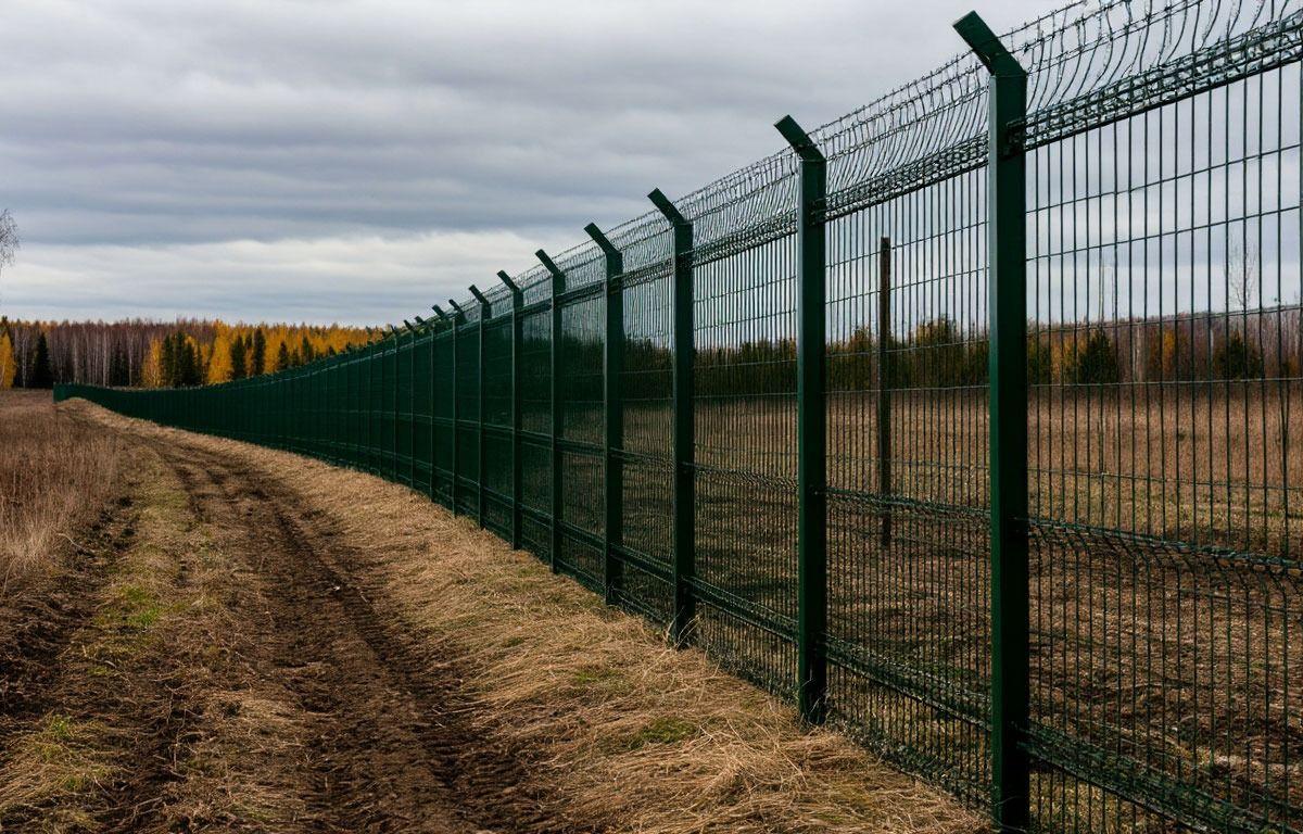 Стоимость обслуживания забора на границе с Россией составит €1,5 млн