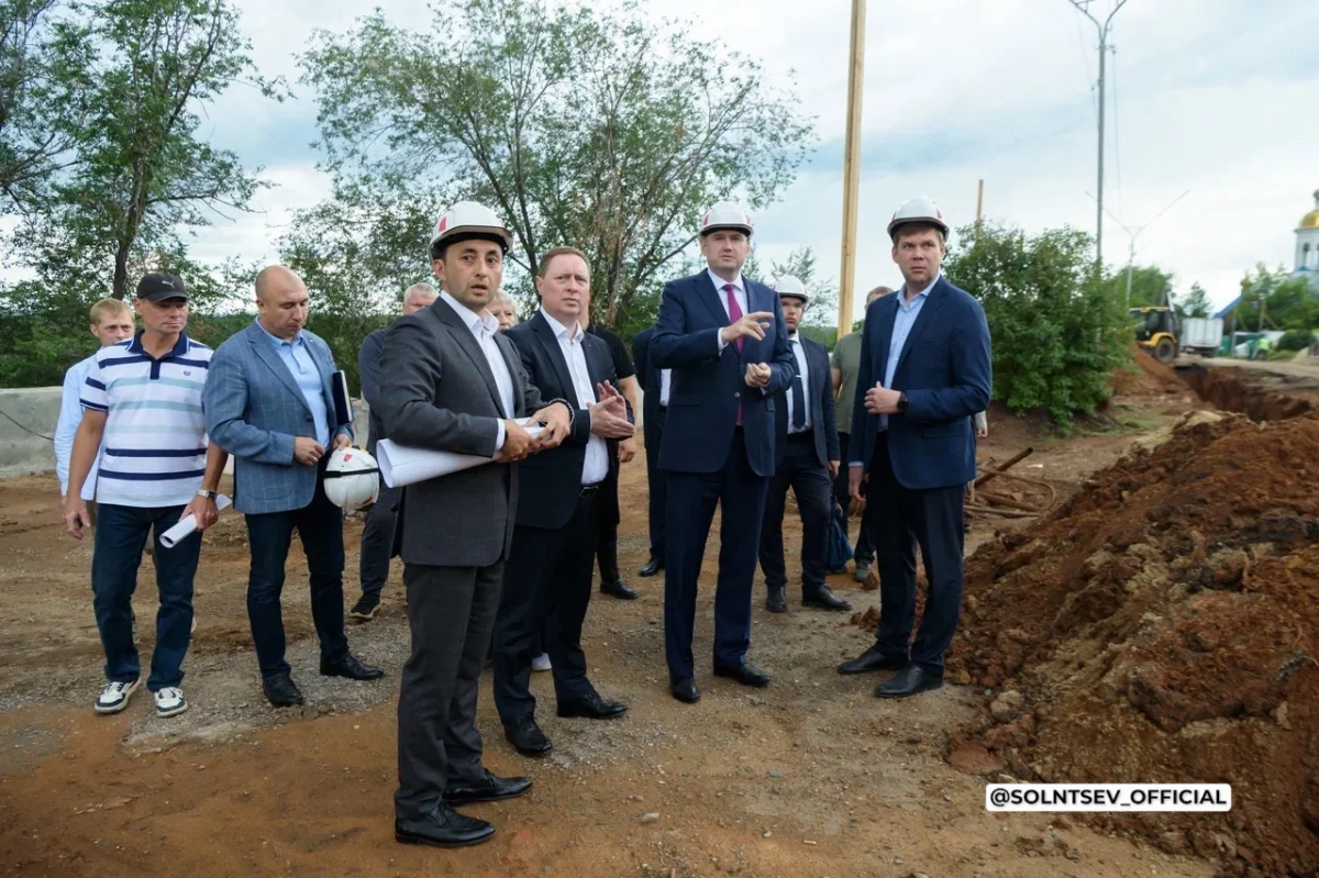 Губернатор Евгений Солнцев: Обновленная набережная реки Урал в Оренбурге откроется ко Дню города