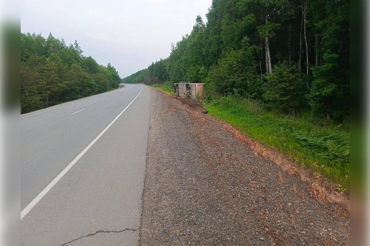 В Хабаровском крае в ДТП с автобусом пострадали 6 человек