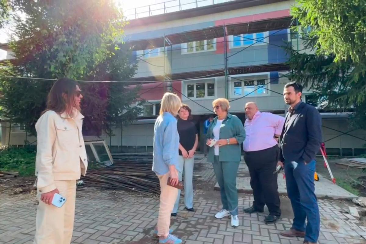 Готовность капремонта в детском саду в посёлке Колюбакино в Рузском муниципальном округе достигла 64,5%