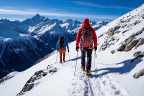 В ингушских горах кипит жизнь: почти сотня альпинистов со всей России штурмует вершины «Кязи»