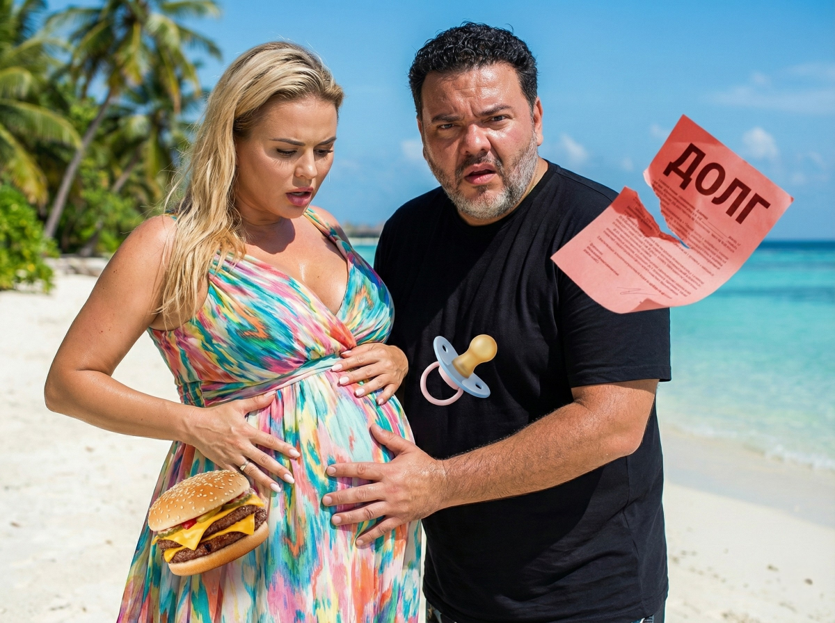 Живот Семенович на пляжных фото — беременность в 45+ или «олл-инклюзив»? Споры не стихают