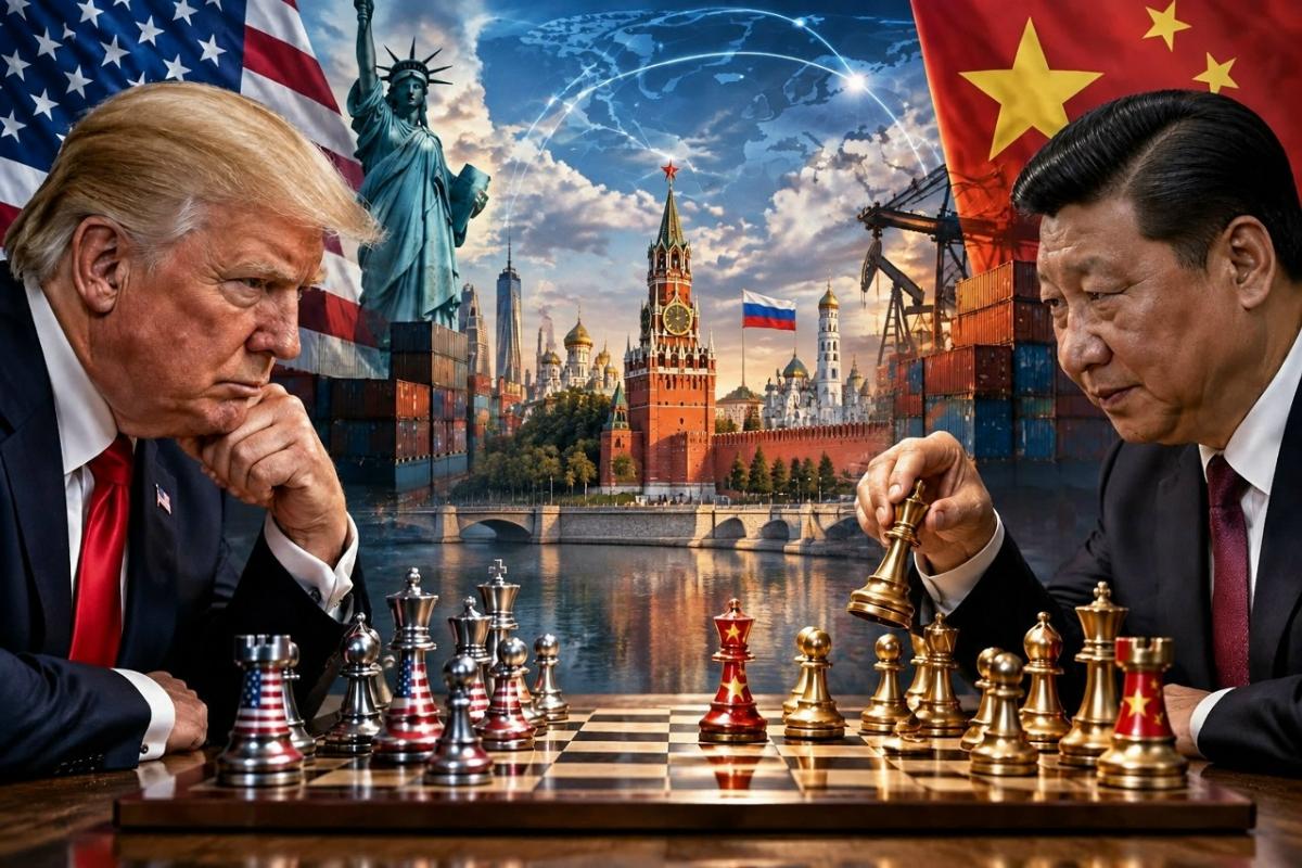 США объявили «адские санкции» России. Китай в ответ сразил Трампа козырем. Пока ничья?