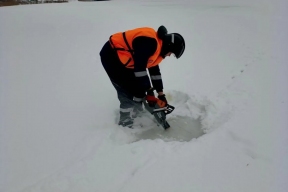 Ульяновцев предупредили о штрафах за смертельно опасный выход на тонкий лед Свияги